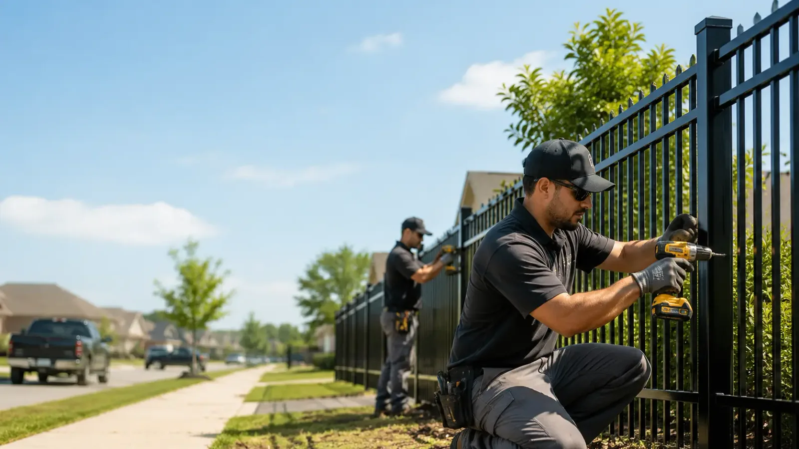 Metal Fence Installation in Jackson, AL